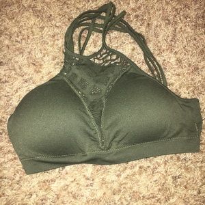 Green bralette